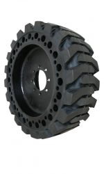 SOLID SKID STEER TIRE WITH RIM